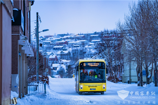 打響中國高端制造新名號! 宇通新能源客車挺進“北極之境”