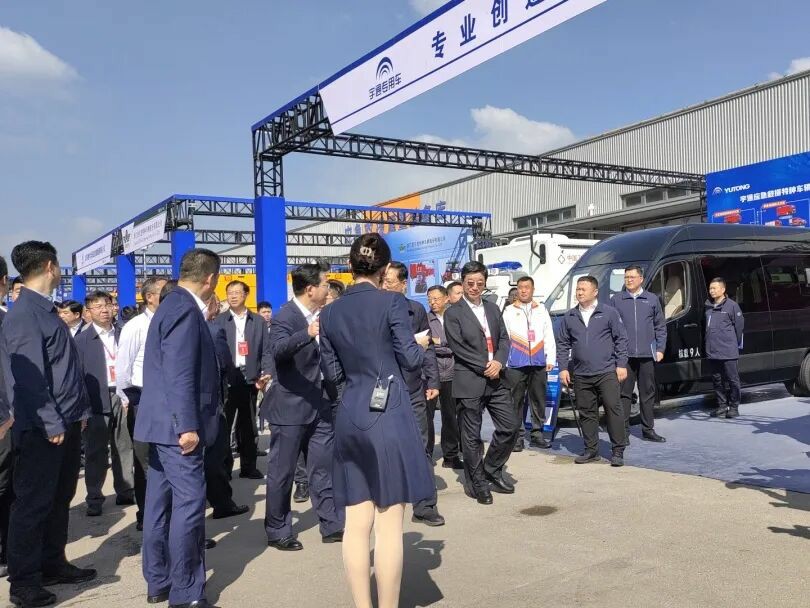 貼近實(shí)戰(zhàn)，高效保障！宇通專用車參加第十三屆全國礦山救援技能競賽裝備展