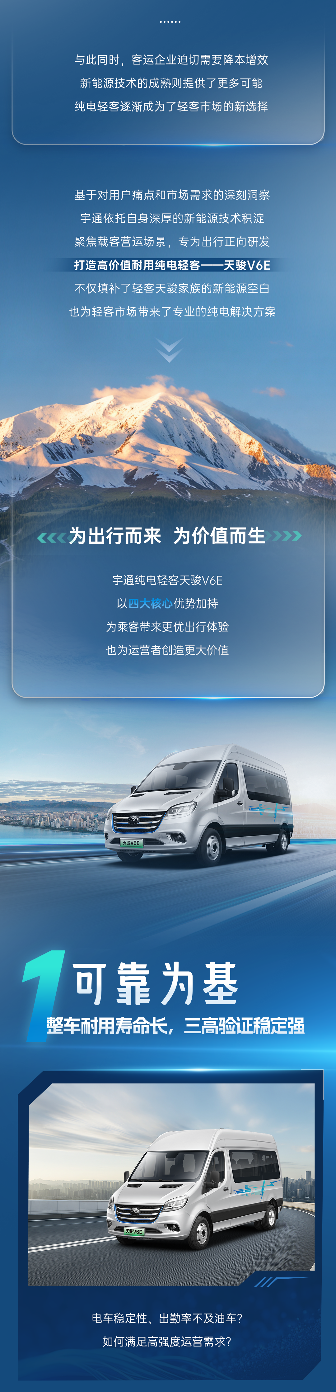 熱力上新季丨宇通純電輕客天駿V6E，打造高品質(zhì)出行價值之選