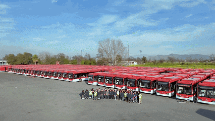 再+372輛中國新能源公交！宇通為智利綠色交通轉型提交新答案