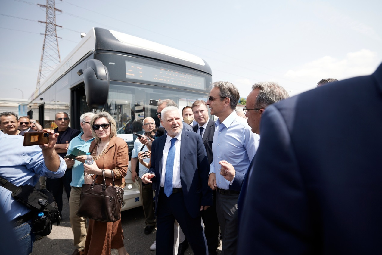 首批！希臘總理歡迎宇通電動公交車投入運營